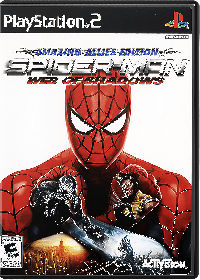 Spiderman Web of Shadows PAL Playstation 2 PAL box art